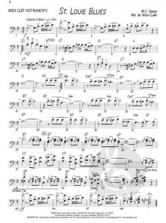 The First Blues Gig Bass Clef Instruments 