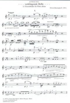 Verklingende Helle von Ortwin Benninghoff 