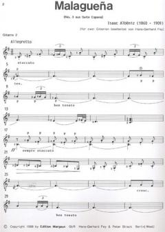 Malagueña von Isaac Albeniz 