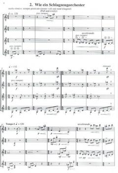 5 Etüden für 4 Gitarren von Il-Ryun Chung 