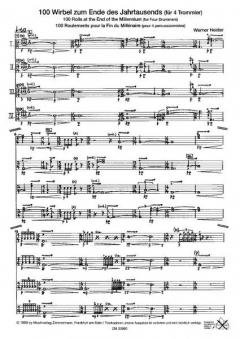 100 Wirbel zum Ende des Jahrtausends 