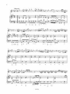 Vier Sonaten Heft 1 von Jakob Friedrich Kleinknecht 