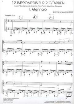 12 Impromptu von Dietmar Ungerank 