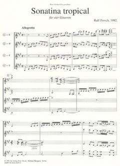 Sonatina Tropical von Ralf Persch 