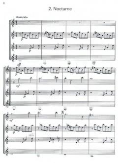 Drei Stücke für vier Gitarren 