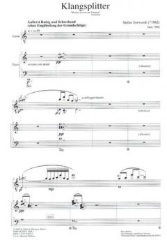 Klangsplitter von Stefan Soewandi 