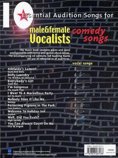 Essential Audition Songs: Comedy Songs 