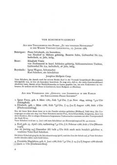 Schubert - Die Dokumente seines Lebens (Franz Schubert) 