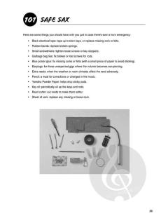 101 Saxophone Tips von Eric J. Morones 