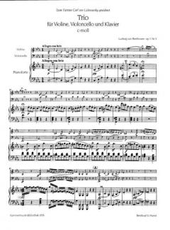Klaviertrio c-moll op. 1/3 (Ludwig van Beethoven) 