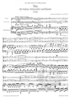 Trio D-dur op. 70 Nr. 1 (Ludwig van Beethoven) 