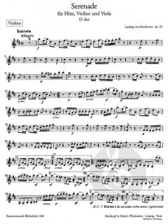 Serenade D-dur op. 25 (Ludwig van Beethoven) 