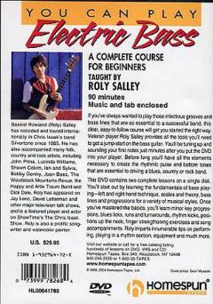 You Can Play Electric Bass (Salley) DVD (Roly Salley) 