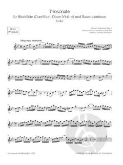 Triosonate in B-Dur (J.S. Bach) 