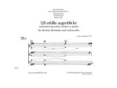 128 erfüllte Augenblicke (Mathias Spahlinger) 