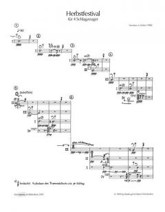 Herbstfestival von Nikolaus A. Huber 