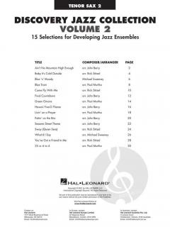 Discovery Jazz Collection 2 - Tenor Sax 2 