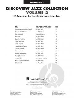 Discovery Jazz Collection 2 - Trombone 1 