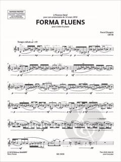 Forma fluens von Pascal Dusapin 