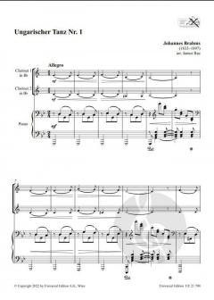 Ungarische Tänze von Johannes Brahms 