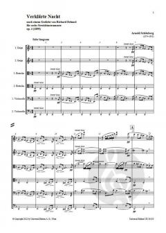 Verklärte Nacht op. 4 von Arnold Schönberg 