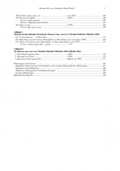 Sämtliche Werke Band 3 von Orlando di Lasso 