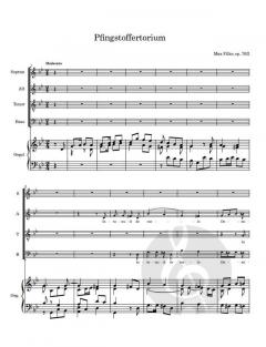 Pfingstoffertorium op.70/2 von Max Filke 