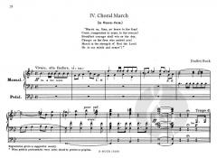 4 Tonbilder von Dudley Buck 