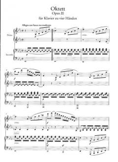 Oktett Es-Dur op. 20 von Felix Mendelssohn Bartholdy 