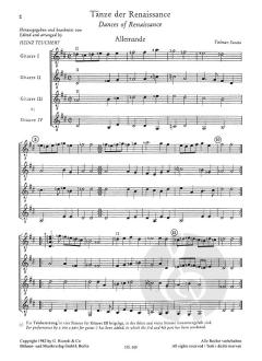 Tänze der Renaissance von Tielman Susato 