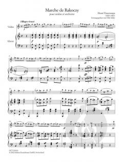 Rákóczi-Marsch von Henri Vieuxtemps 