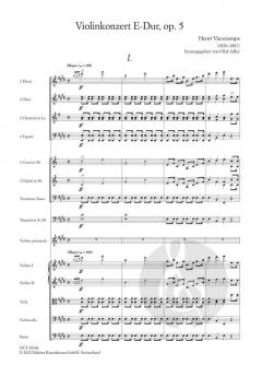 Violinkonzert op. 5 von Henri Vieuxtemps 