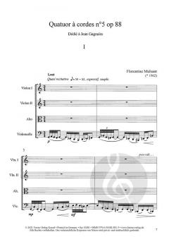 Quatuor à Cordes n°5 von Florentine Mulsant 