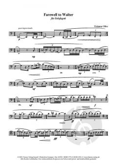 Farewell to Walter von Vivienne Olive 