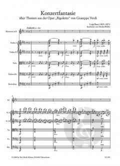 Konzertfantasie - über Themen aus der Oper 'Rigoletto' von Giuseppe Verdi von Luigi Bassi 