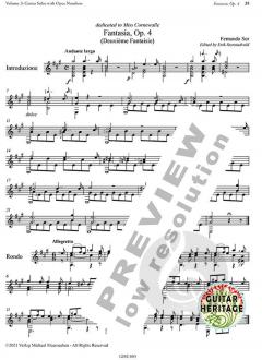 The Collected Works for Guitar 1-14 von Fernando Sor 