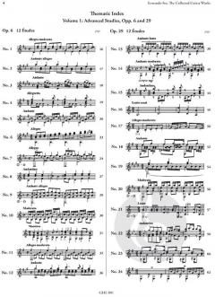 The Collected Works for Guitar 1 von Fernando Sor 