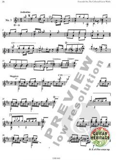 The Collected Works for Guitar 3 von Fernando Sor 