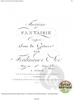 The Collected Works for Guitar 4 von Fernando Sor 