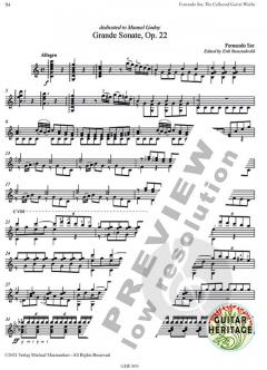 The Collected Works for Guitar 5 von Fernando Sor 