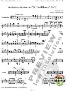 The Collected Works for Guitar 6 von Fernando Sor 