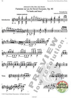 The Collected Works for Guitar 7 von Fernando Sor 