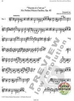 The Collected Works for Guitar 8 von Fernando Sor 