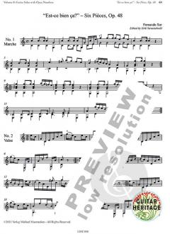 The Collected Works for Guitar 8 von Fernando Sor 