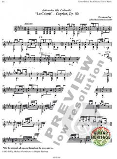 The Collected Works for Guitar 9 von Fernando Sor 