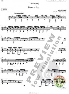 The Collected Works for Guitar 11 von Fernando Sor 