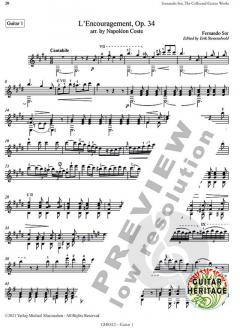 The Collected Works for Guitar 12 von Fernando Sor 