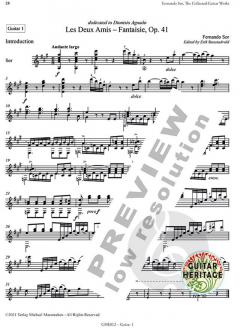 The Collected Works for Guitar 12 von Fernando Sor 