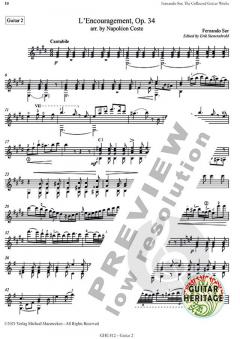 The Collected Works for Guitar 12 von Fernando Sor 