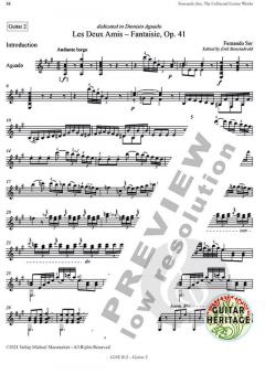 The Collected Works for Guitar 12 von Fernando Sor 